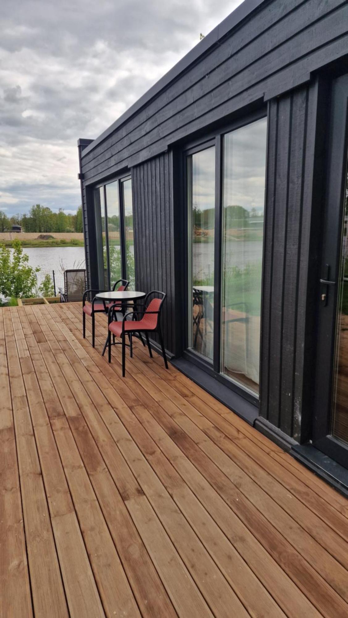 Central Riverside Apartments Jekabpils Exterior photo